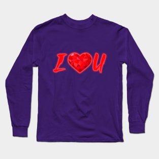 I love you mom Long Sleeve T-Shirt